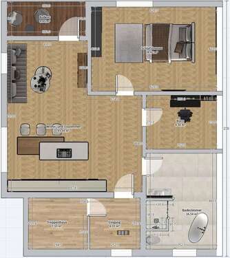 Foto - Wohnung zum Mieten in Westerheim 1.200,00 € 90 m²