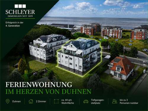 Foto - Wohnung zum Kaufen in Cuxhaven 345.000,00 € 44 m²