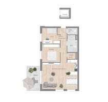 Wohnung zum Mieten in Besigheim 1.080,00 € 85.78 m²
