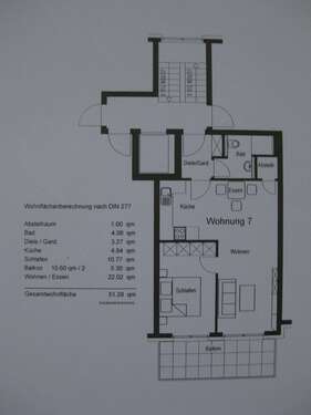 Foto - Wohnung zum Kaufen in Bondorf 287.000,00 € 51 m²