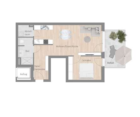 Foto - Wohnung zum Mieten in Besigheim 1.330,00 € 96.36 m²