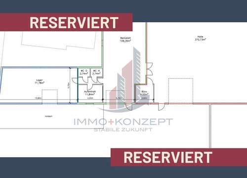 Foto - Halle in Osnabrück 1.100,00 € 370.73 m²
