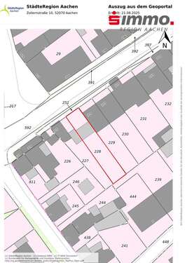 Foto - Grundstück zu verkaufen in Würselen 99.000,00 € 328 m²