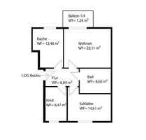 Wohnung zum Mieten in Schortens 780,68 € 74.35 m²