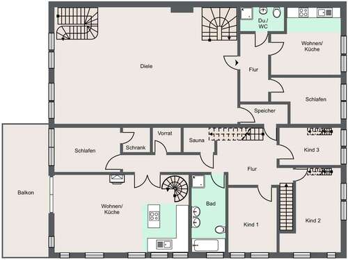 Foto - Haus zum Kaufen in Boren 1.450.000,00 € 546 m²