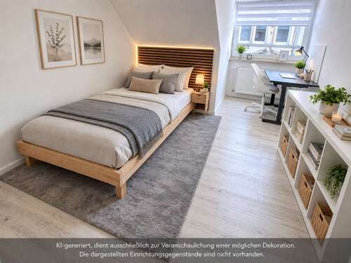 Foto - Wohnung zum Mieten in Mannheim 499,00 € 17 m²