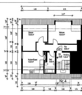 Foto - Wohnung zum Mieten in Solingen 490,00 € 62.8 m²