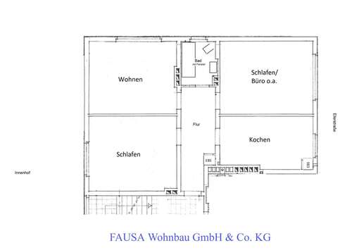 Foto - Wohnung zum Mieten in Bonn 719,00 € 76 m²