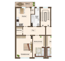 Wohnung zum Mieten in Frankenthal 817,00 € 71 m²