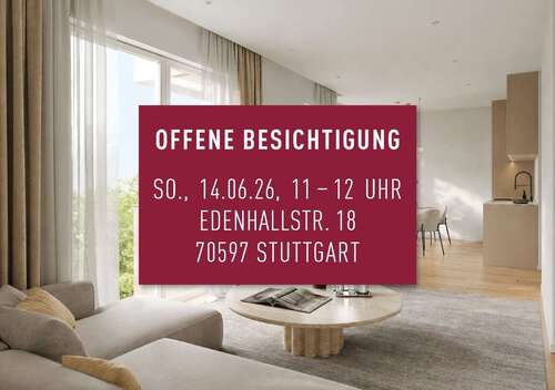 Foto - Wohnung zum Kaufen in Stuttgart 519.800,00 € 52.58 m²