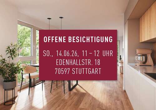 Foto - Wohnung zum Kaufen in Stuttgart 895.200,00 € 93.12 m²