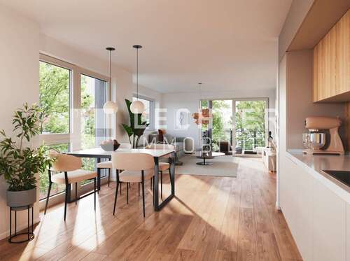 Foto - Wohnung zum Kaufen in Stuttgart 895.200,00 € 93.12 m²