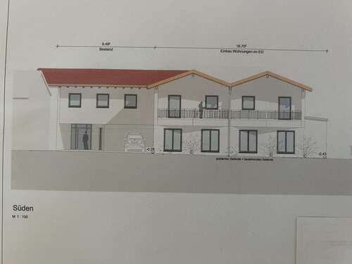 Foto - Wohnung zum Mieten in Traunstein 750,00 € 58.76 m²