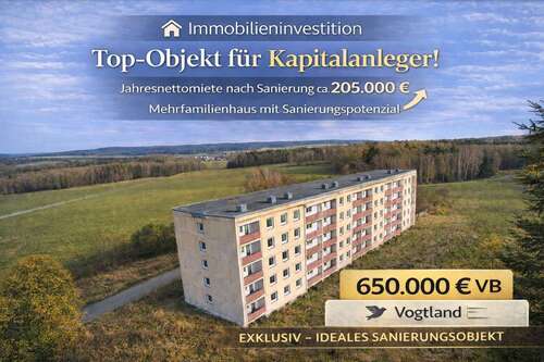 Foto - Haus zum Kaufen in Trieb 650.000,00 € 3105 m²