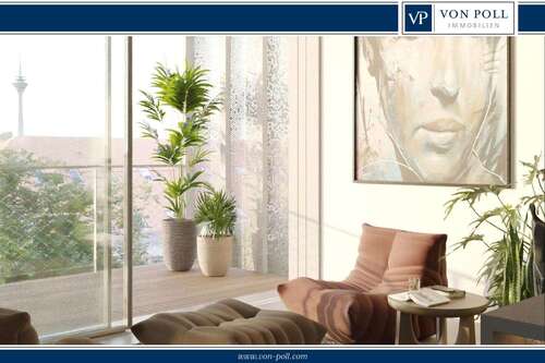 Foto - Wohnung zum Kaufen in Düsseldorf 1.209.000,00 € 113.64 m²