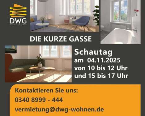 Foto - Wohnung zum Mieten in Dessau-Roßlau 525,00 € 52.35 m²