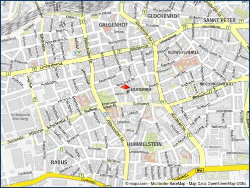 Foto - Wohnung zum Kaufen in Nürnberg 270.000,00 € 59.8 m²