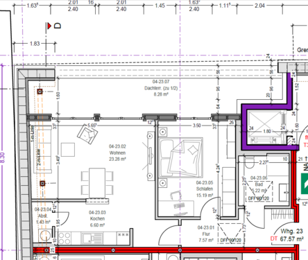 Foto - Wohnung zum Mieten in Warstein 709,49 € 67.57 m²