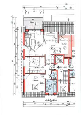 Foto - Wohnung zum Mieten in Rodgau 1.200,00 € 85 m²