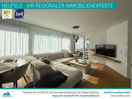 Foto - Wohnung zum Mieten in Heilbronn 1.245,00 € 75.56 m²