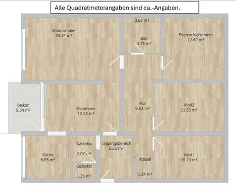 Foto - Wohnung zum Kaufen in Herrenberg 330.000,00 € 96 m²