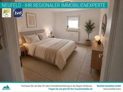 Foto - Wohnung zum Kaufen in Heilbronn 184.300,00 € 52 m²