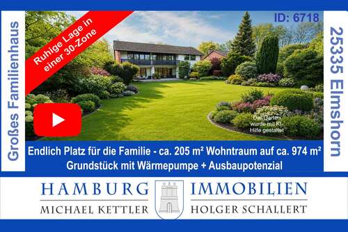 Foto - Haus zum Kaufen in Elmshorn 499.000,00 € 205.6 m²