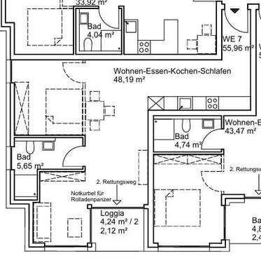 Foto - Wohnung zum Kaufen in Frankfurt 352.000,00 € 55.96 m²