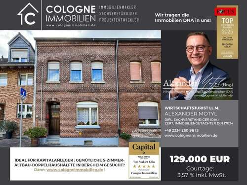 Foto - Haus zum Kaufen in Bergheim 129.000,00 € 109 m²