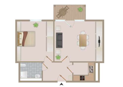 Foto - Wohnung zum Mieten in Görlitz 319,00 € 55 m²