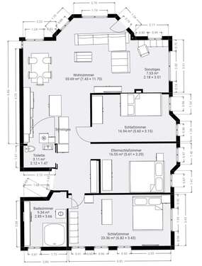 Foto - Wohnung zum Kaufen in Gelnhausen 299.000,00 € 140 m²