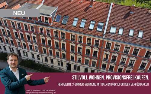 Foto - Wohnung zum Kaufen in Leipzig Gohlis 269.900,00 € 78.4 m²