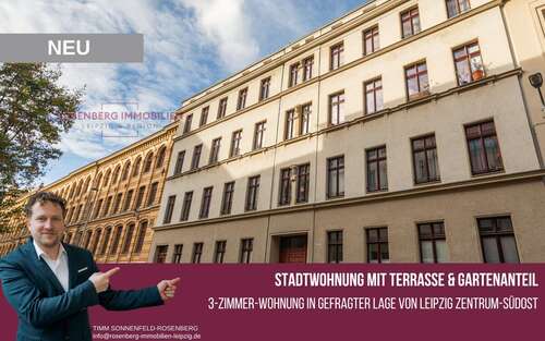 Foto - Wohnung zum Kaufen in Leipzig Leipzig Zentrum-Südost 199.900,00 € 81.98 m²