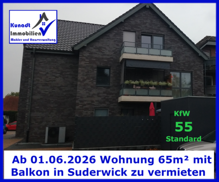 Foto - Wohnung zum Mieten in Bocholt-Suderwick 660,00 € 65 m²