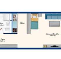 Wohnung zum Kaufen in Halle 68.000,00 € 41.08 m²