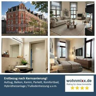 Foto - Wohnung zum Mieten in Chemnitz 485,00 € 56.86 m²