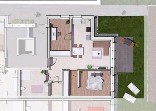 Foto - Wohnung zum Kaufen in Bornheim 375.000,00 € 68.22 m²