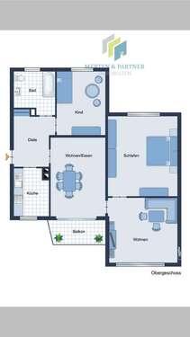 Foto - Wohnung zum Mieten in Remscheid 900,00 € 96 m²