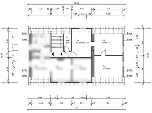 Foto - Wohnung zum Mieten in Püttlingen 460,00 € 55.5 m²