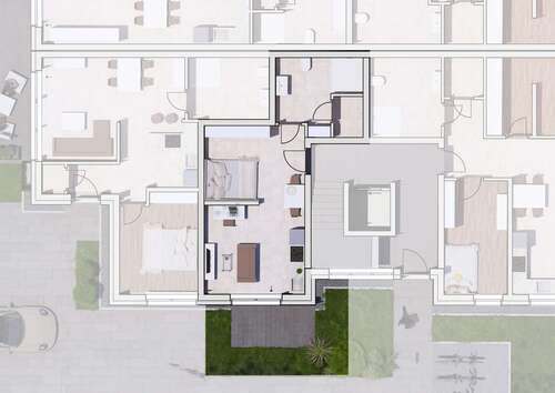 Foto - Wohnung zum Kaufen in Bornheim 215.000,00 € 36.01 m²