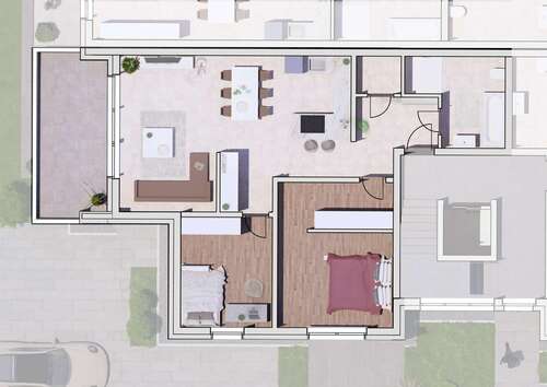 Foto - Wohnung zum Kaufen in Bornheim 499.000,00 € 88.42 m²