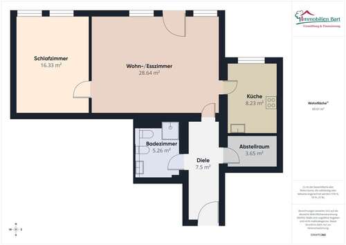 Foto - Wohnung zum Kaufen in Perl 238.800,00 € 74 m²