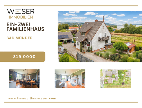 Foto - Haus zum Kaufen in Bad Münder am Deister 319.000,00 € 147 m²