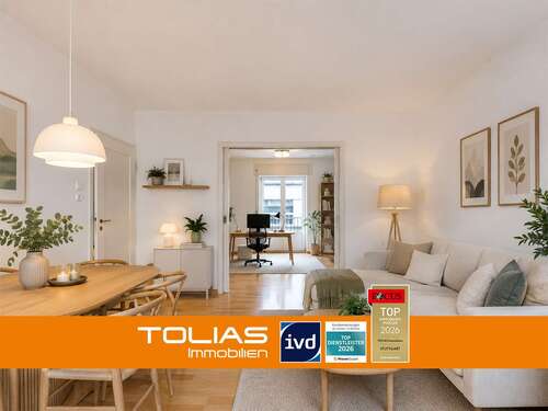 Foto - Wohnung zum Kaufen in Stuttgart 435.000,00 € 89.88 m²
