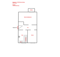 Wohnung zum Mieten in Braunschweig 523,40 € 39.5 m²