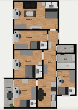 Foto - WG-Zimmer in München 790,00 € 8 m²