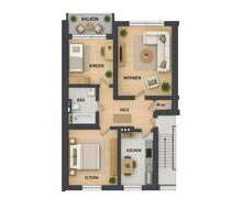 Wohnung zum Mieten in Oberhausen 560,00 € 70 m²