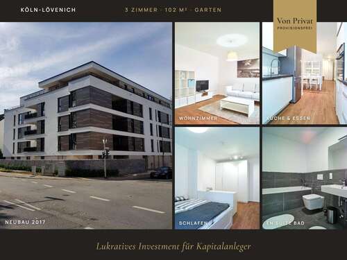 Foto - Wohnung zum Kaufen in Köln 629.000,00 € 102 m²