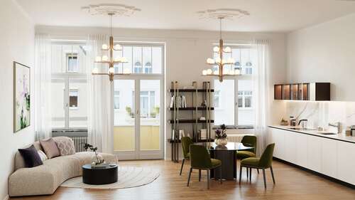 Foto - Wohnung zum Kaufen in Krefeld 429.000,00 € 74.21 m²