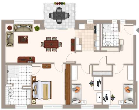 Foto - Wohnung zum Mieten in Vaihingen an der Enz 1.288,00 € 94 m²